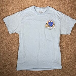 Hendrick Motorsports Chase Elliott 9 NASCAR NAPA Racing T-Shirt Mens Medium Blue